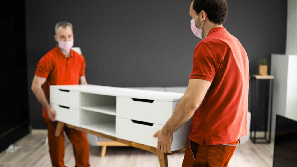 Office packers and movers relocating business equipment