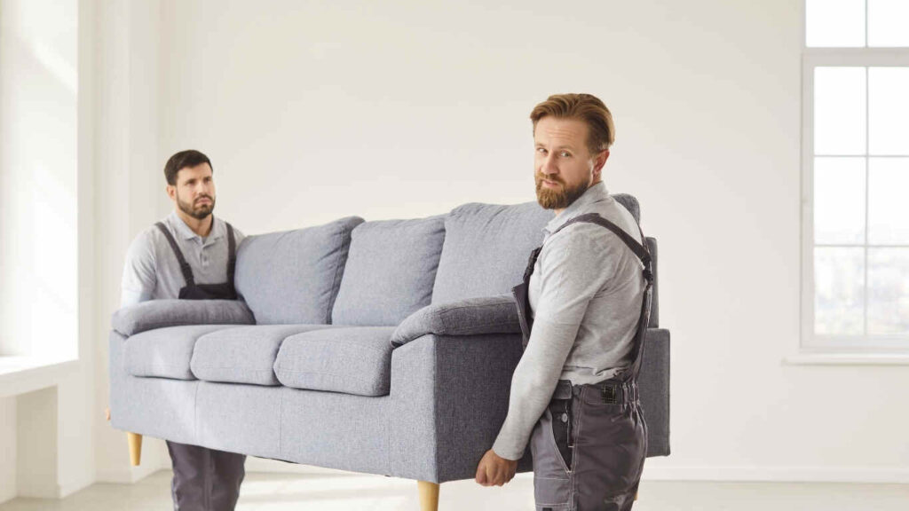 Professional team providing home moving services in Dubai with secure packing