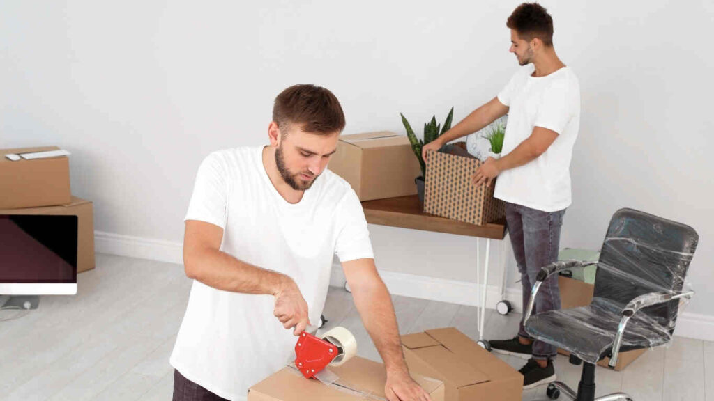 Reliable office shifting movers in Dubai handling IT equipment safely
